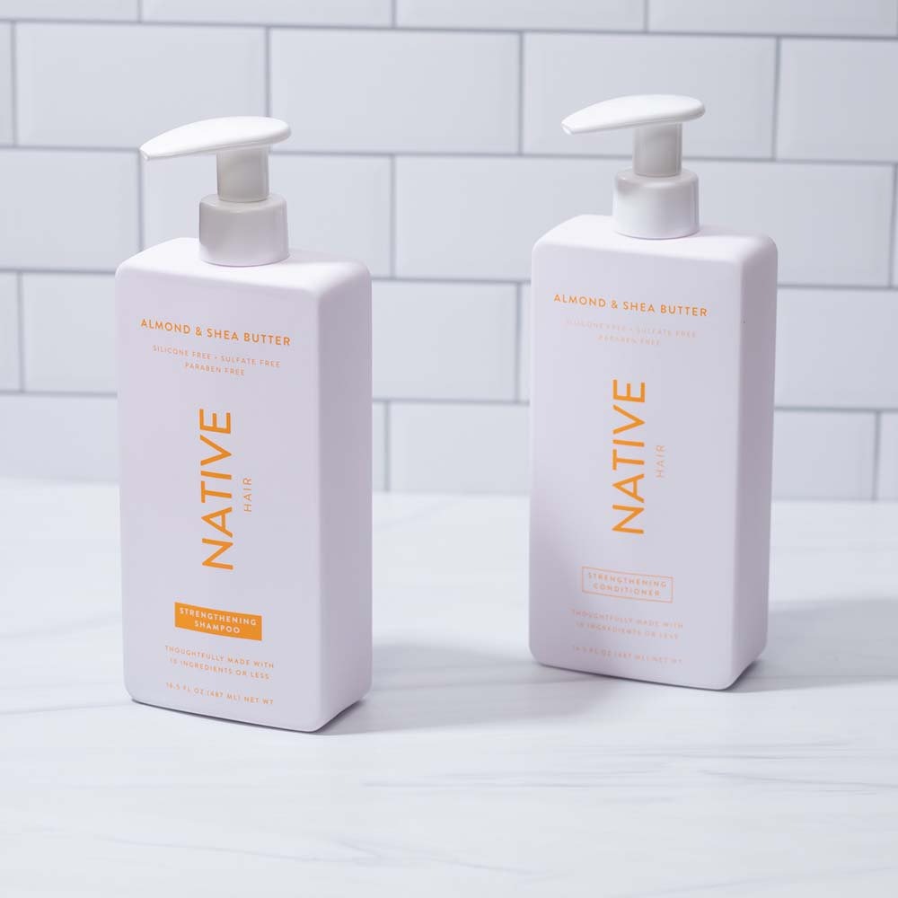 native shampoo for straight hair
