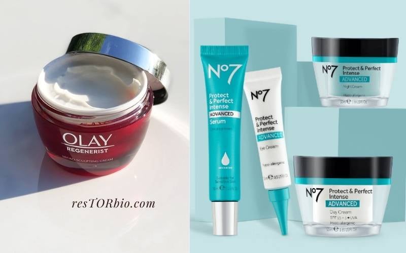 Olay Regenerist Vs Boots No 7 Age bracket