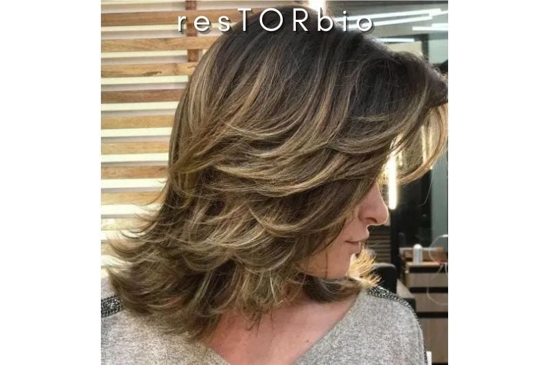 Feathered Layered hair