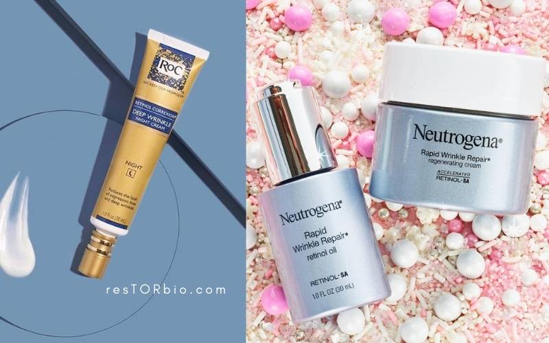 Neutrogena Rapid Wrinkle Repair Retinol Oil Vs. Roc Retinol Correxion Deep Wrinkle Serum Pros and cons