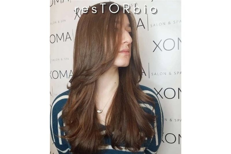 Naturally-Colored Feather Haircut for Long Hair