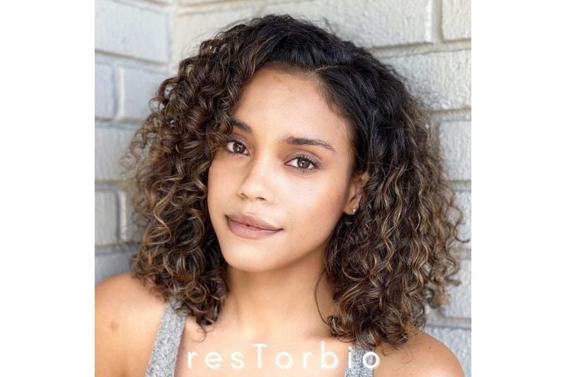 Choppy Layers With Balayage