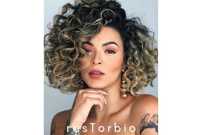 Short to Medium Curly Bob