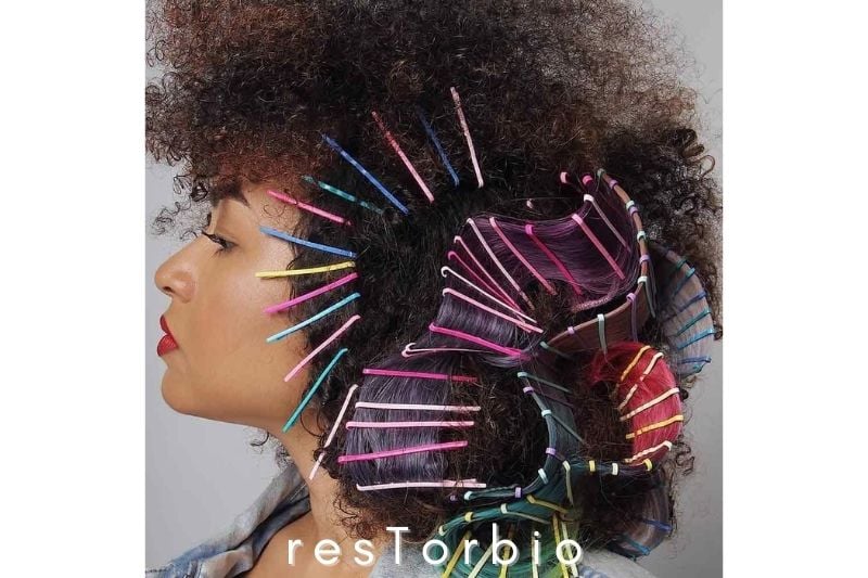 Bobby pins for short curly hair