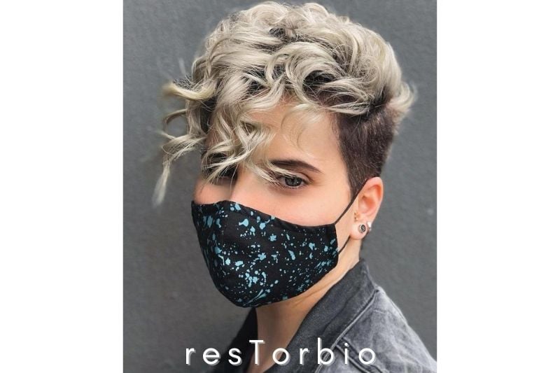 Curly Pixie Haircut