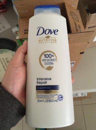 Dove shampoo