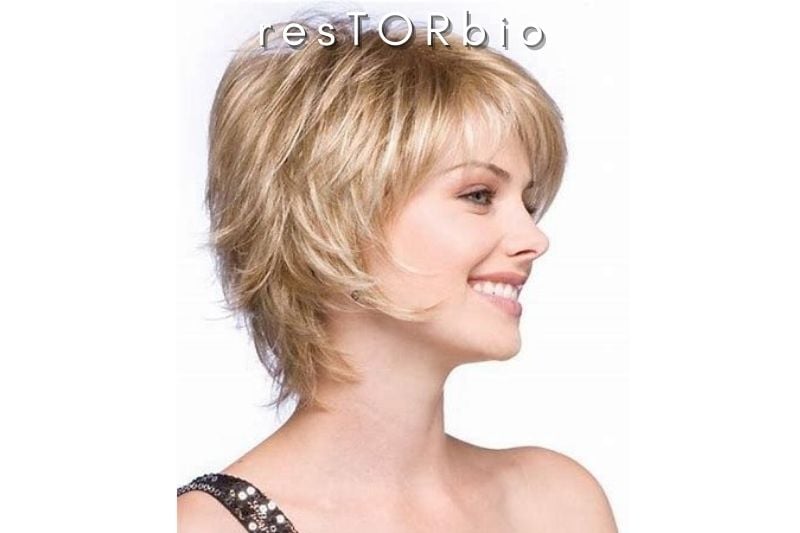 Short Feathered haircut